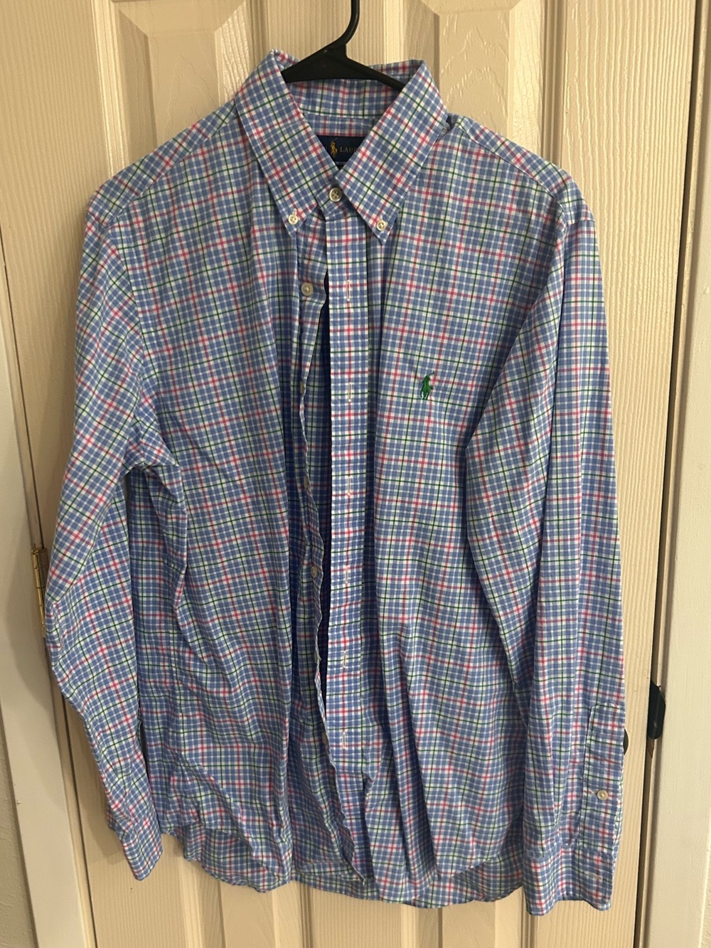 Ralph Lauren Multicolor Blue Plaid Button-Down Shirt